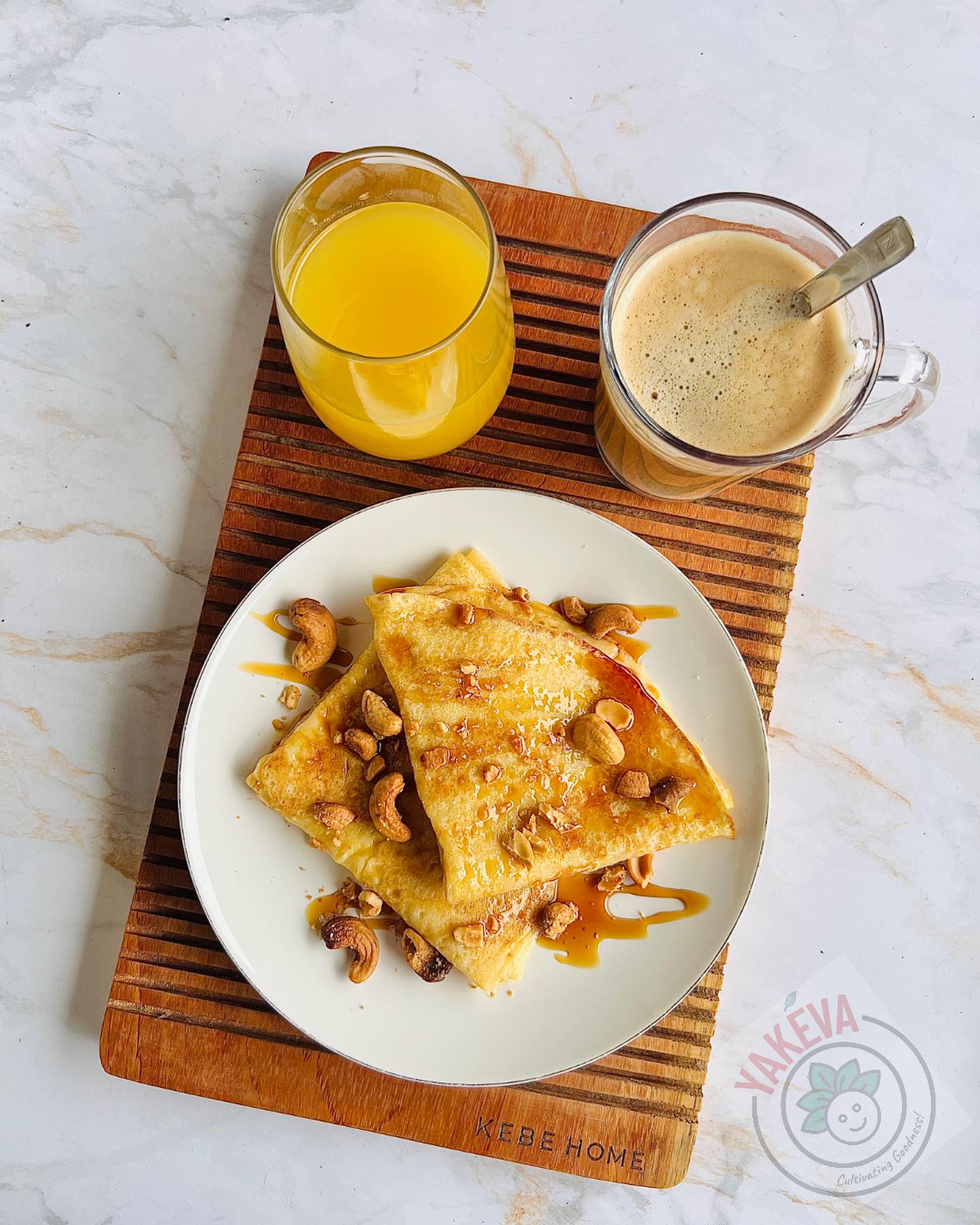 Cassava Flour Crêpes – YAKÉVA